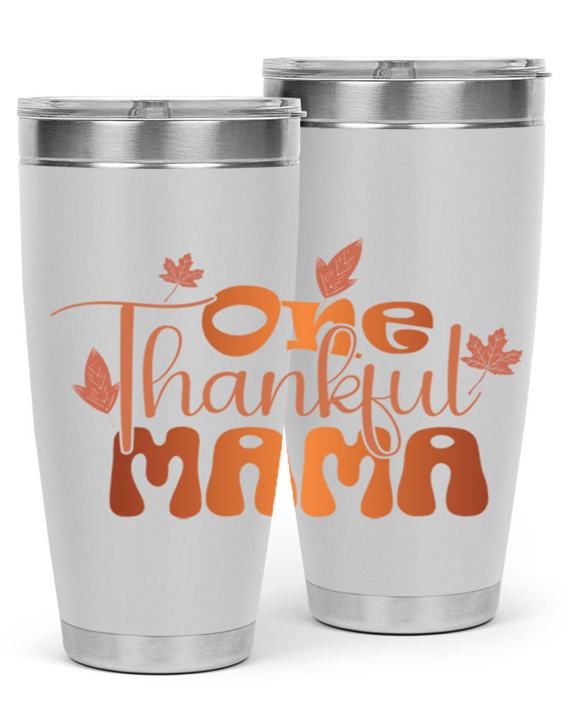 One Thankful Mama 465#- fall- Tumbler
