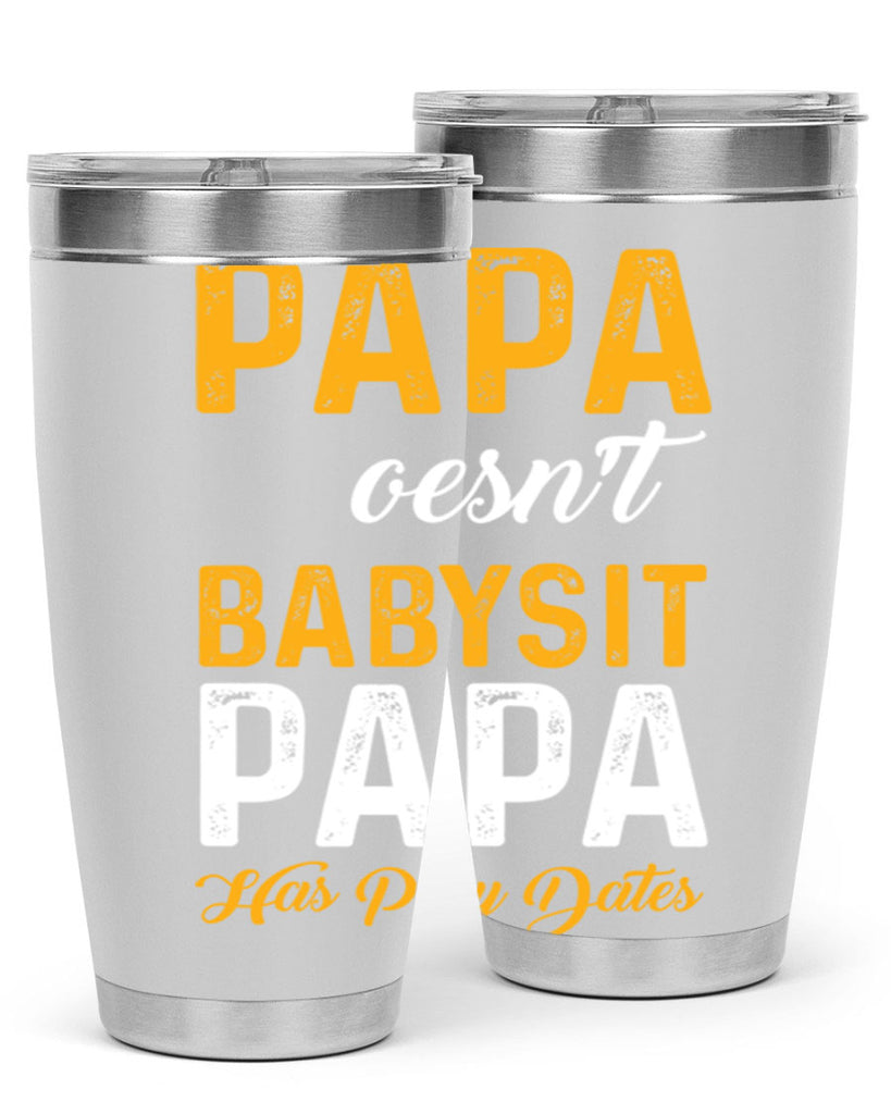 Papa 124#- grandpa - papa- Tumbler