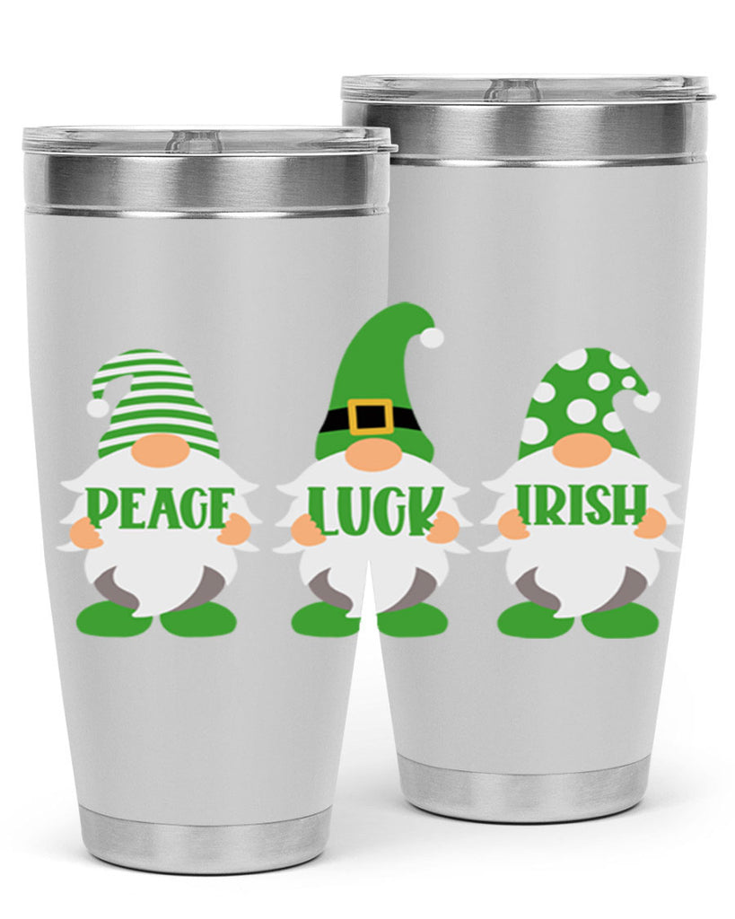 Peace Luck Irish Style 41#- St Patricks Day- Tumbler