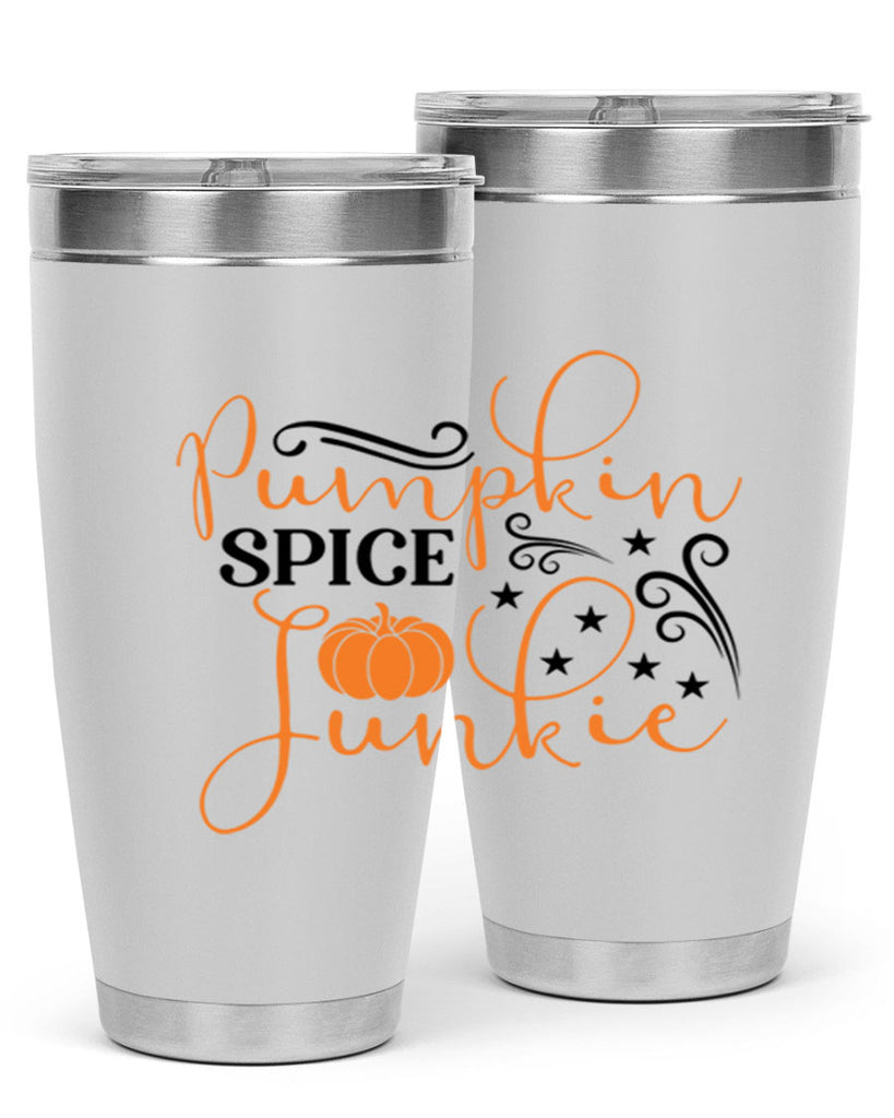 Pumpkin Spice Junkie 549#- fall- Tumbler