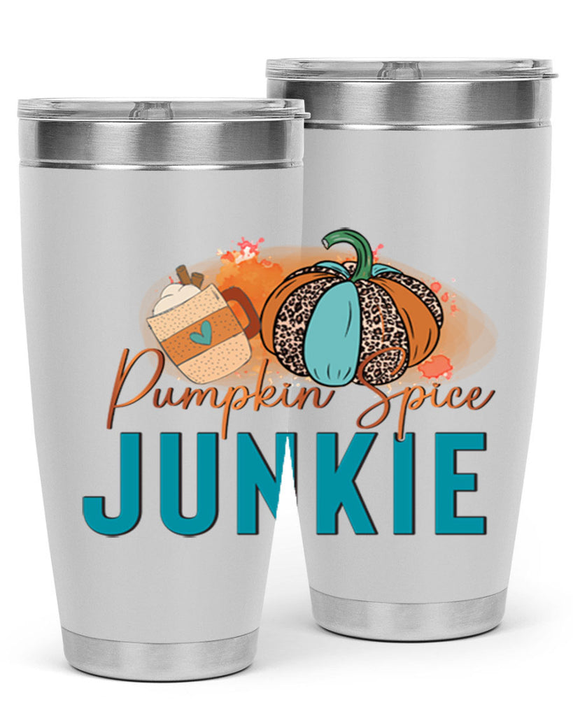 Pumpkin Spice Junkie 550#- fall- Tumbler