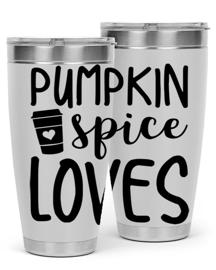 Pumpkin Spice Loves 555#- fall- Tumbler