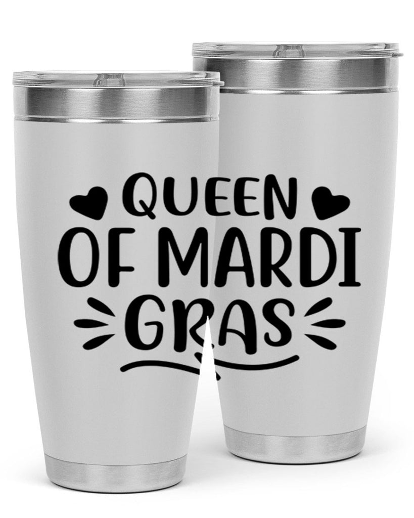 Queen Of Mardi Gras 133#- fashion- Cotton Tank