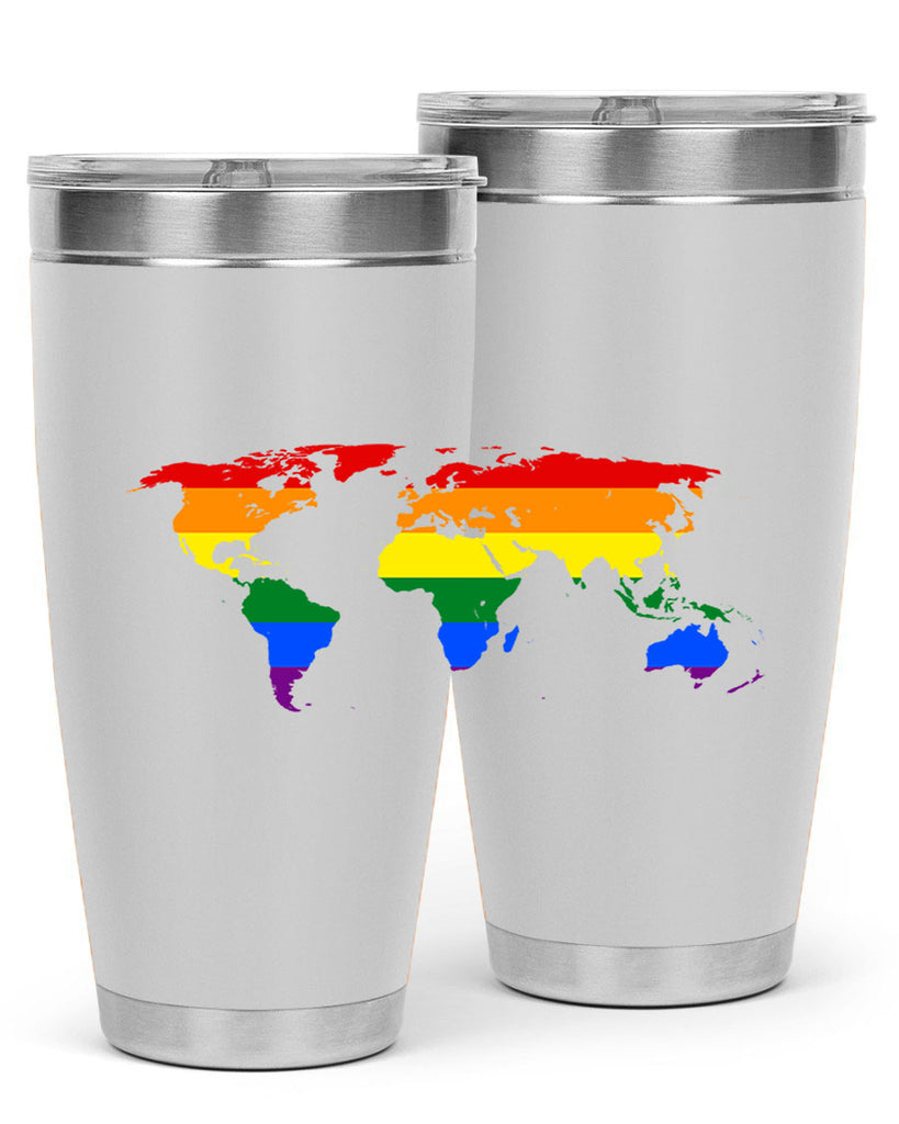 Rainbow World map 3#- lgbt- Tumbler