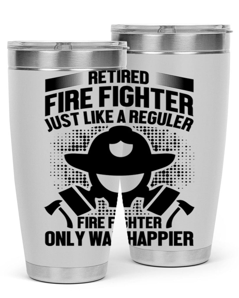 Retired fire Style 40#- fire fighter- tumbler