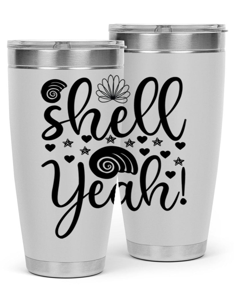 SHELL YEAH design 598#- mermaid- Tumbler