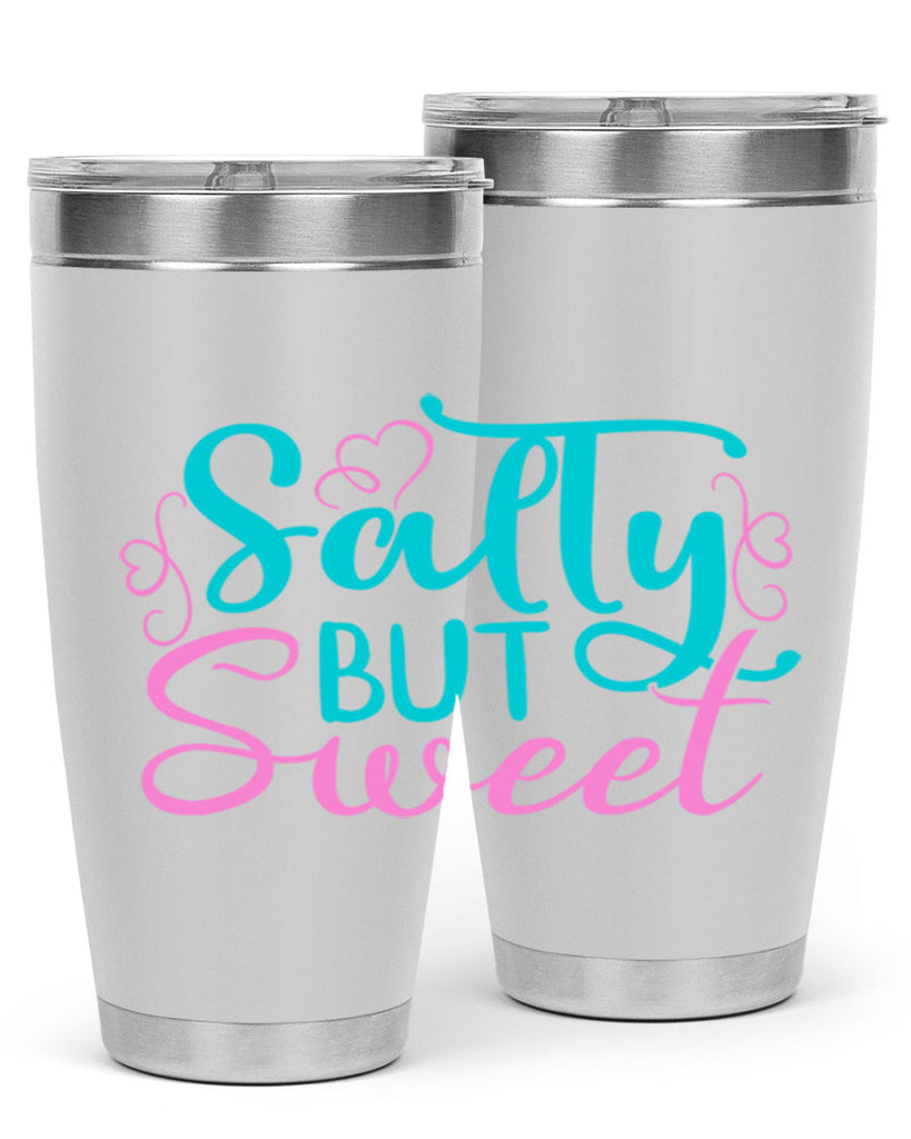 Salty But Sweet 565#- mermaid- Tumbler