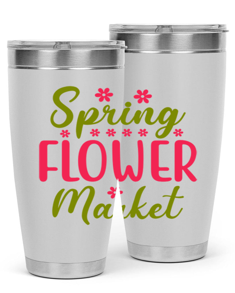 Spring Flower Market 423#- spring- Tumbler