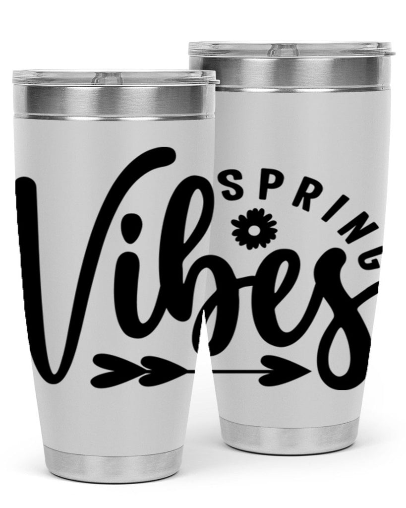 Spring Vibes478#- spring- Tumbler