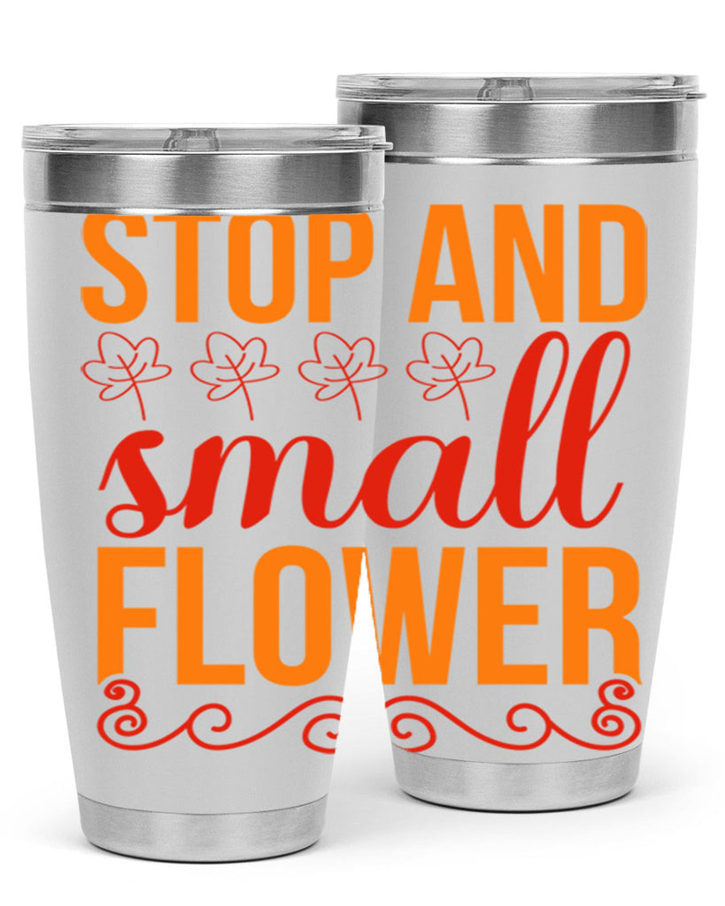 Stop and small flower 522#- spring- Tumbler