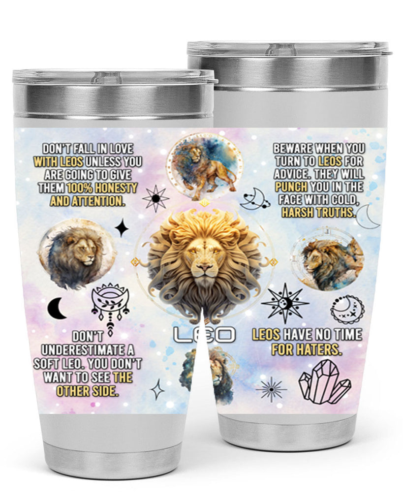 StraightLeo 473#- zodiac- Tumbler