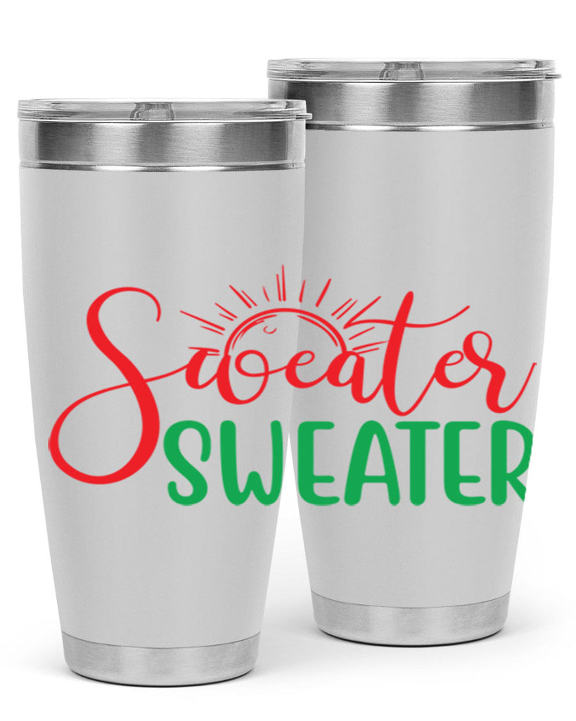 Sweater Weather 583#- fall- Tumbler