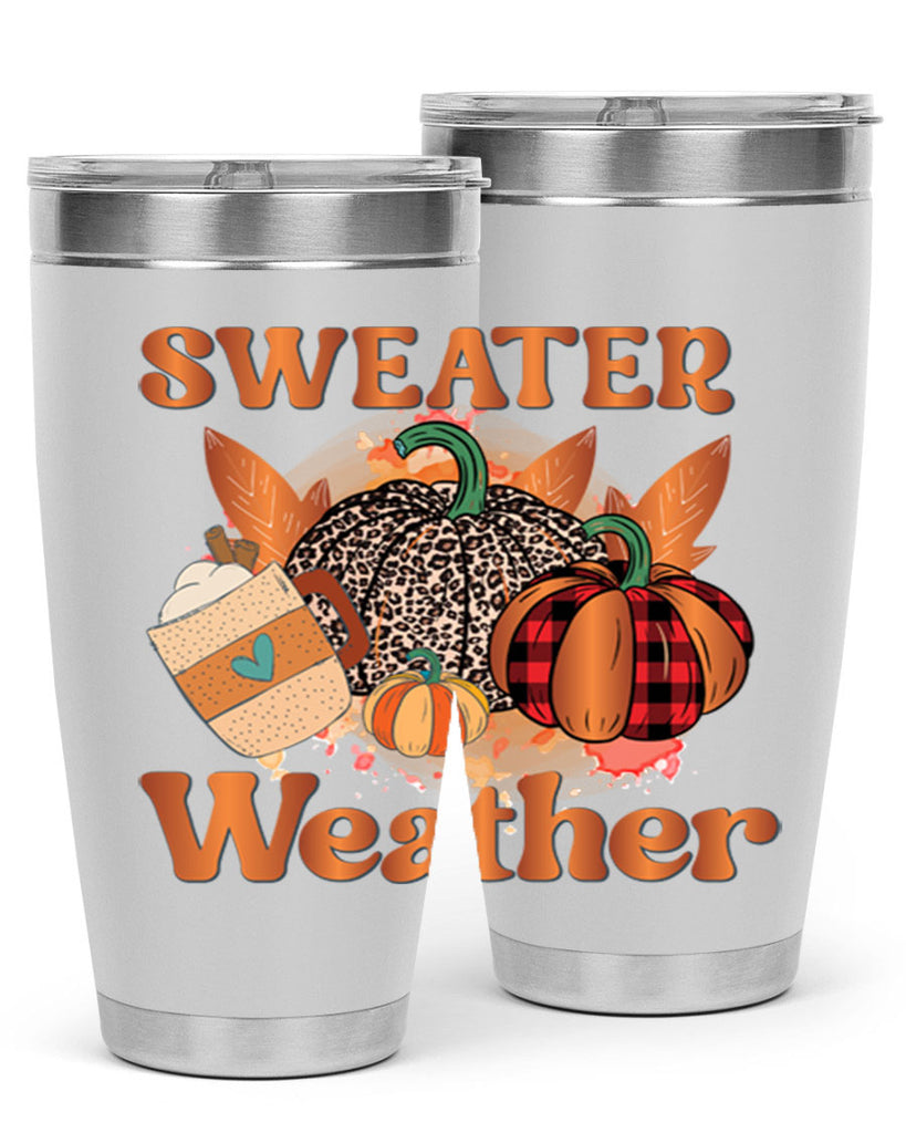 Sweater Weather 589#- fall- Tumbler