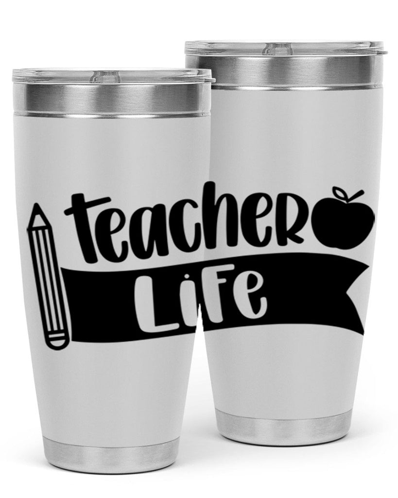 Teacher Life Style 52#- teacher- tumbler