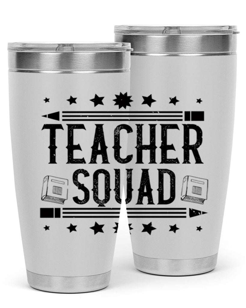 Teacher squad Style 14#- teacher- tumbler