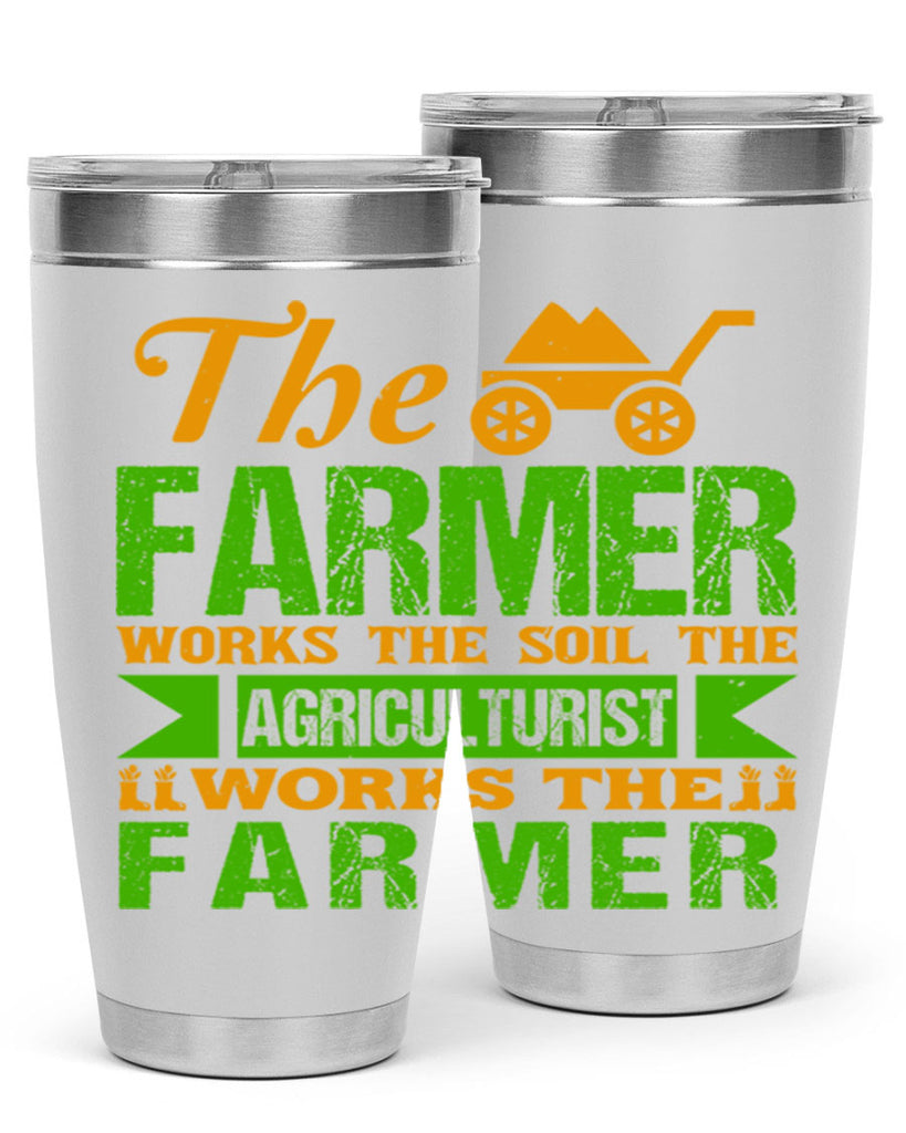 The farmers work the soil 33#- farming and gardening- Tumbler