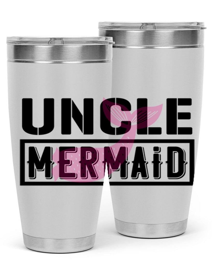 Uncle mermaid 634#- mermaid- Tumbler