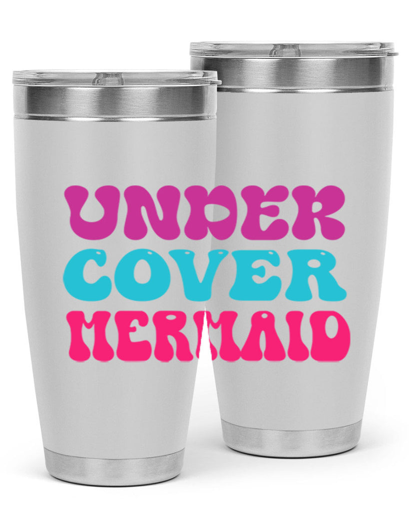 Under Cover Mermaid 635#- mermaid- Tumbler