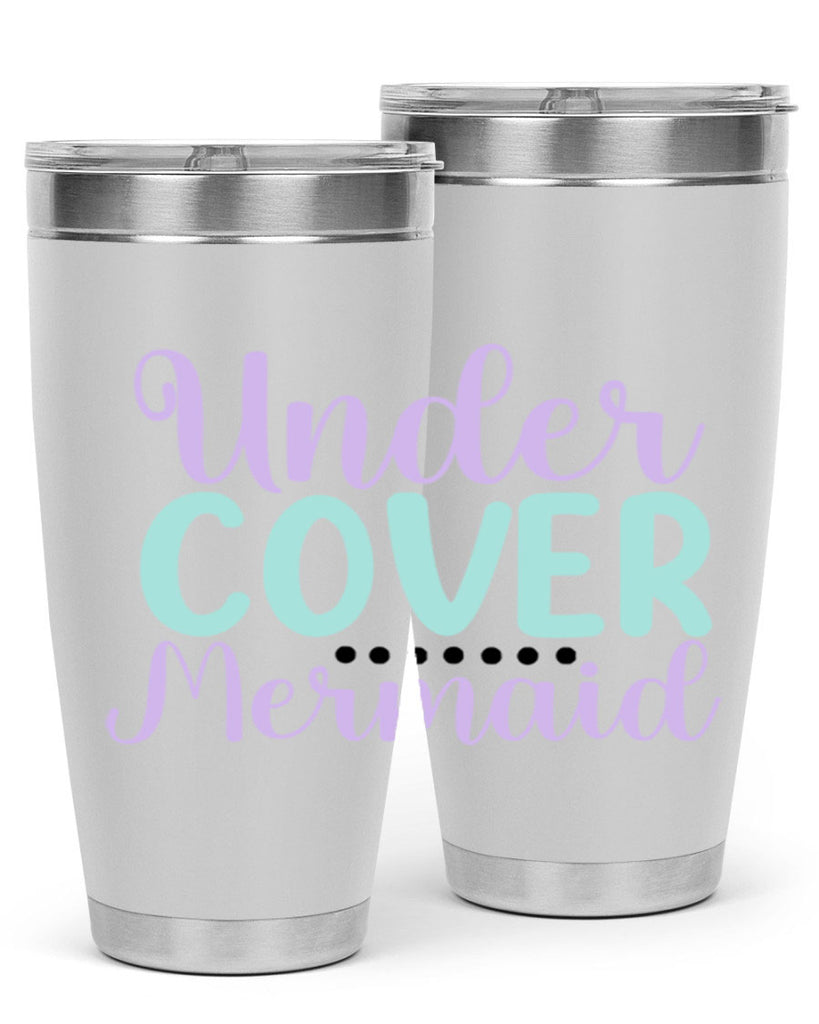 Under Cover Mermaid 639#- mermaid- Tumbler