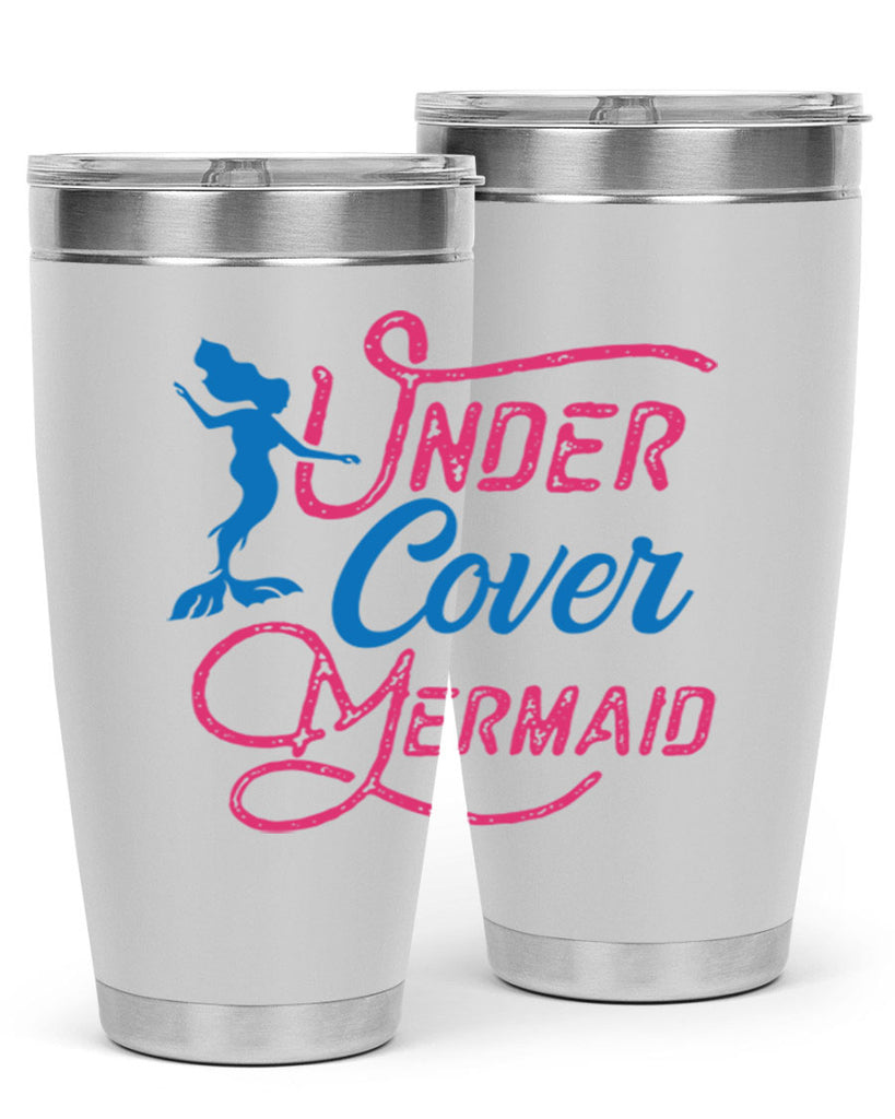 Under Cover Mermaid 640#- mermaid- Tumbler