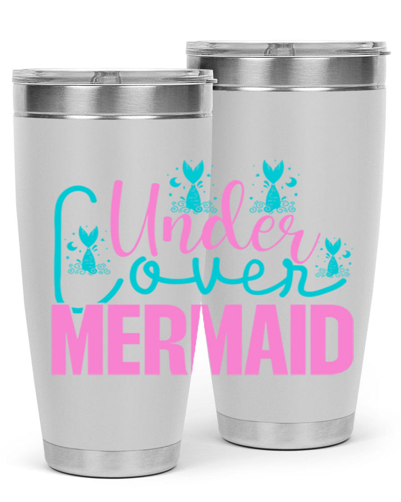 Under Cover Mermaid 643#- mermaid- Tumbler