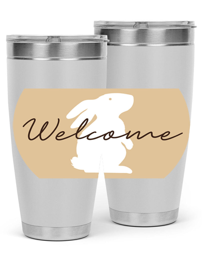 Welcome Bunny569#- spring- Tumbler