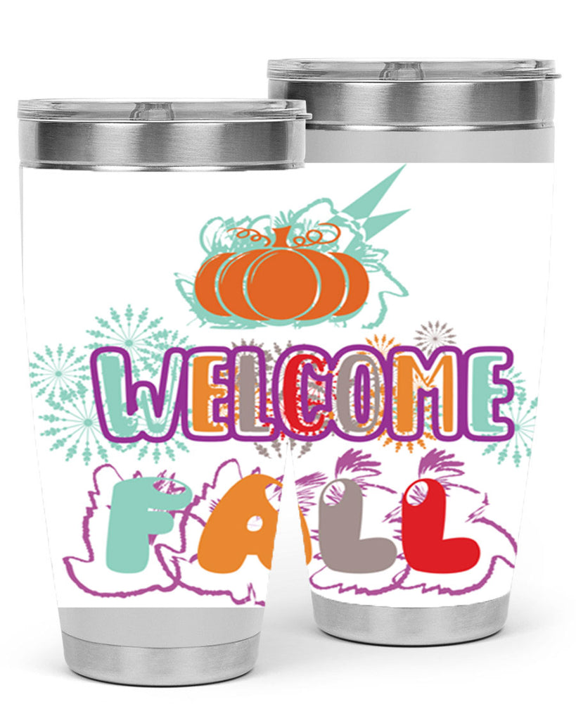 WelcomeFalldesign 638#- fall- Tumbler