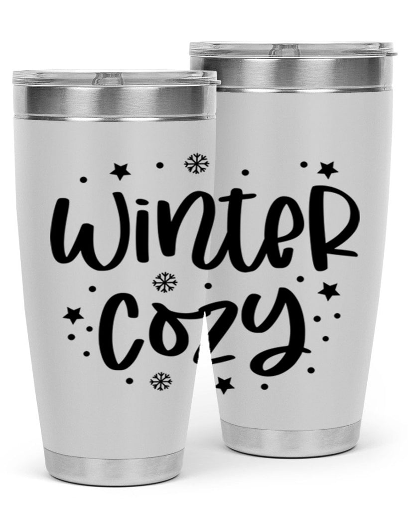 Winter Cozy498#- winter- Tumbler