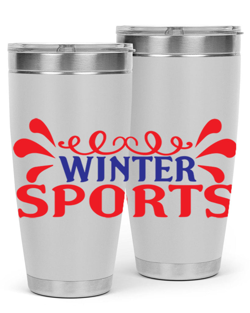 Winter Sports 564#- winter- Tumbler