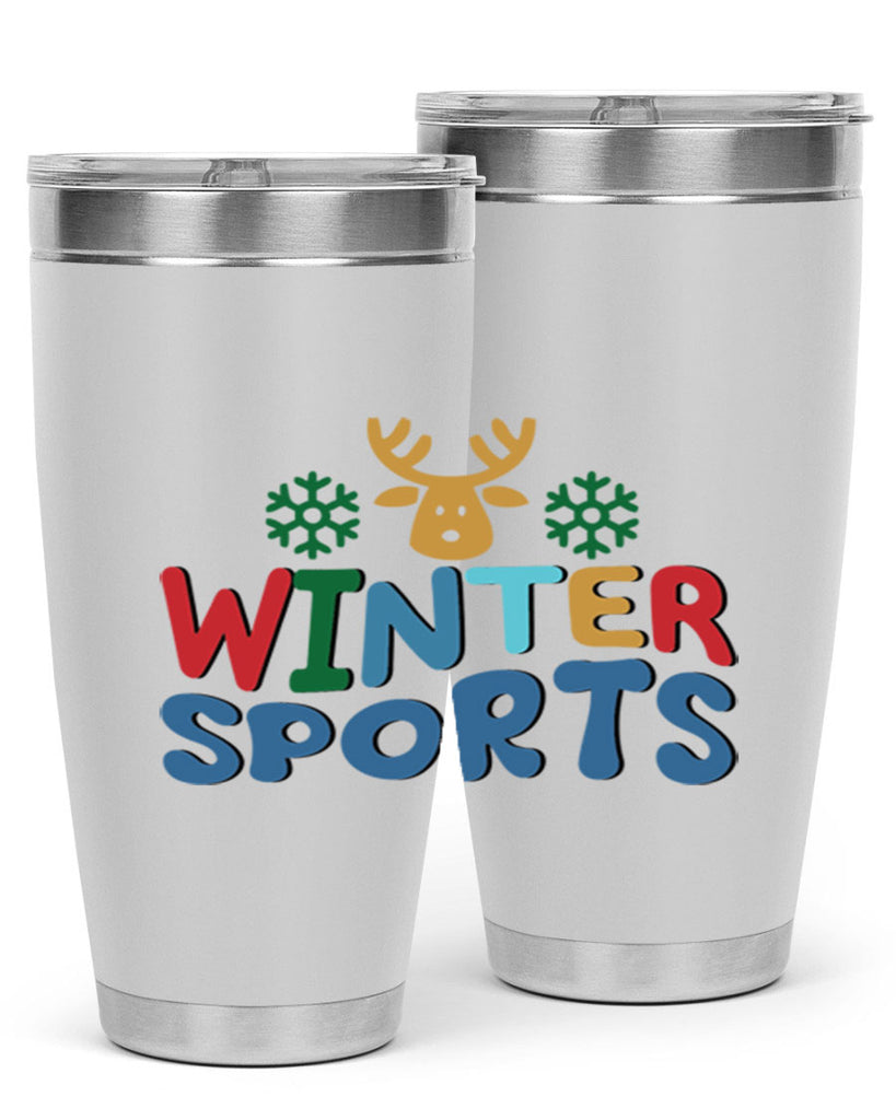 Winter Sports 565#- winter- Tumbler