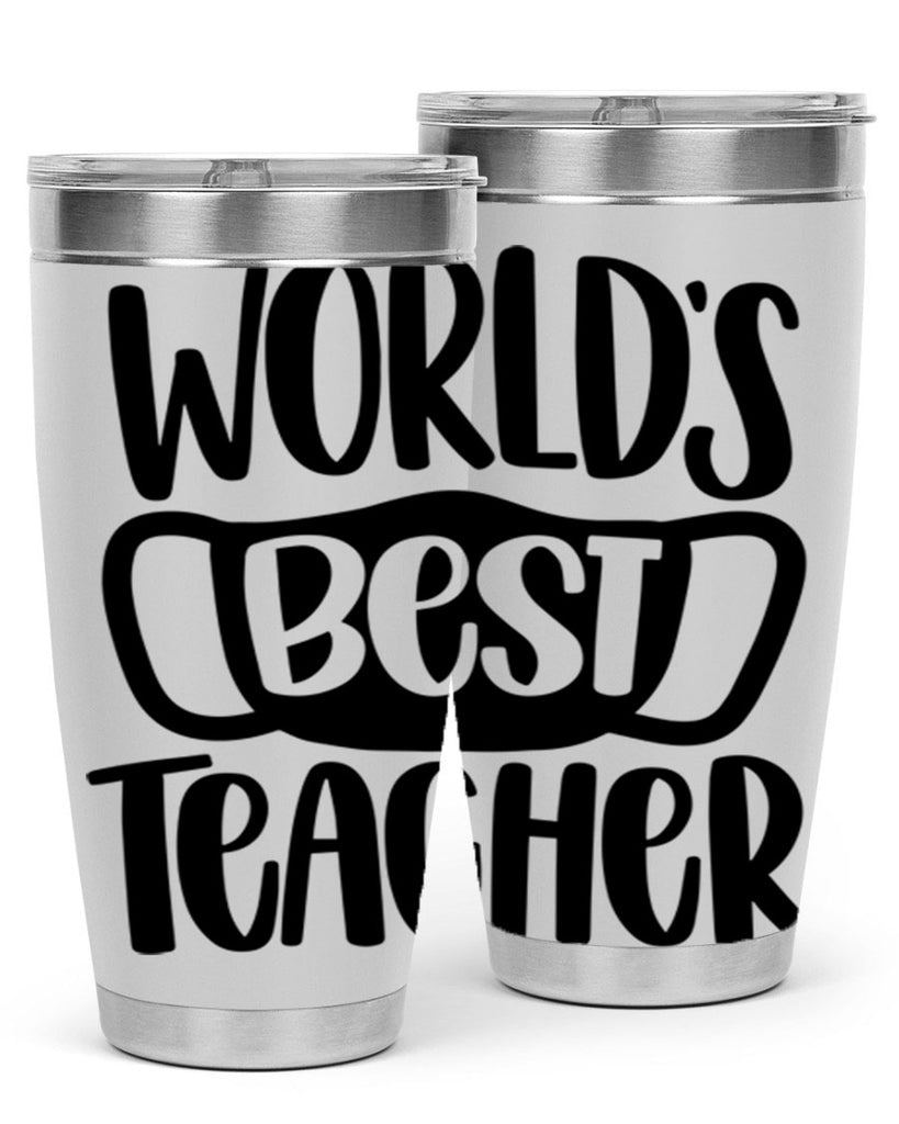 Worlds Best Teacher Style 27#- teacher- tumbler