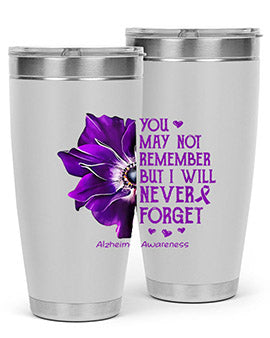 You may not remember but I will never forget alzheimer 223#- alzheimers- Cotton Tank