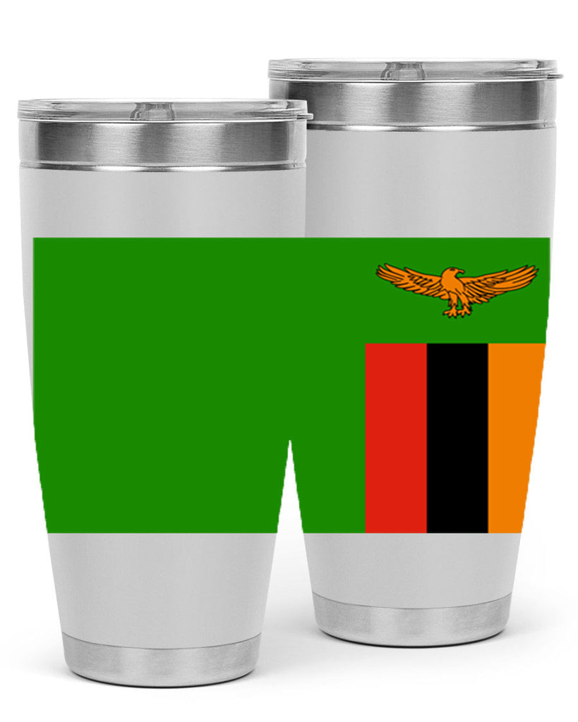 Zambia 2#- world flags- Tumbler