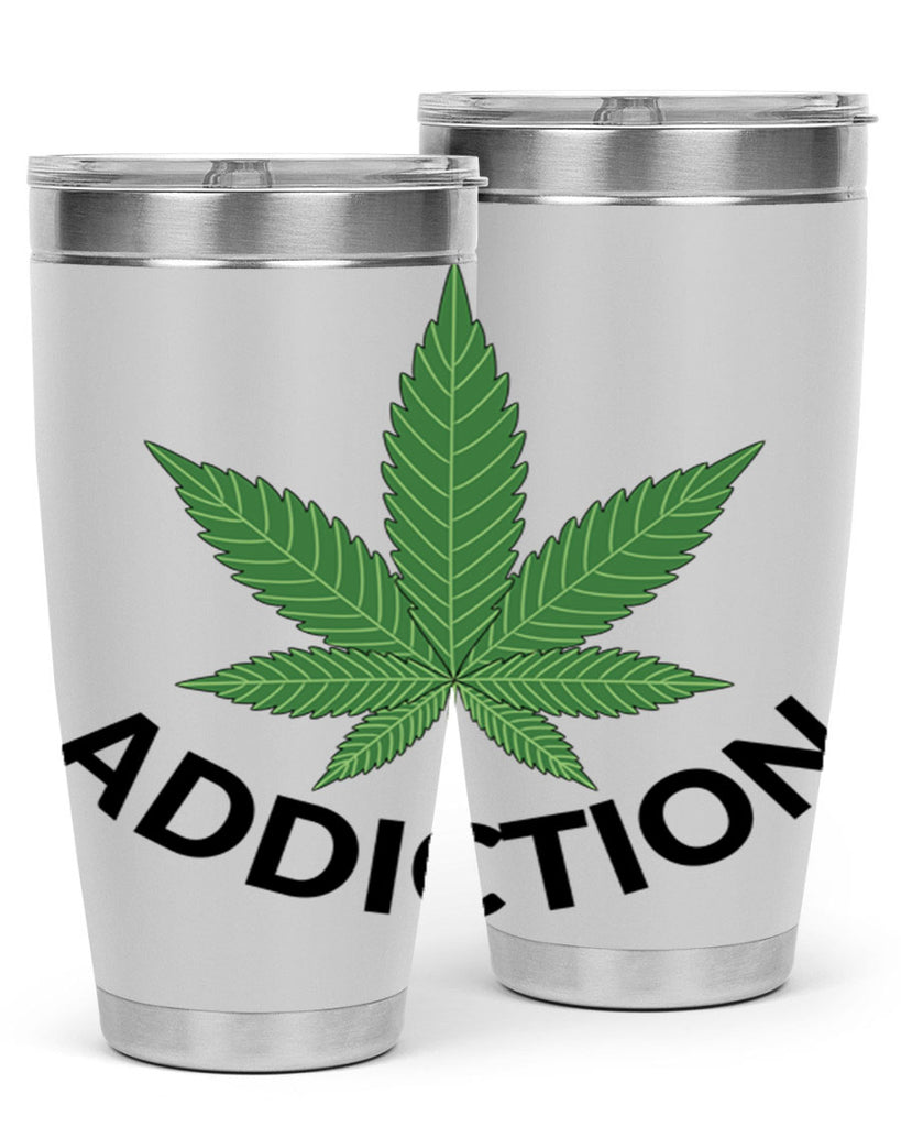 addiction cannabis 8#- marijuana- Tumbler