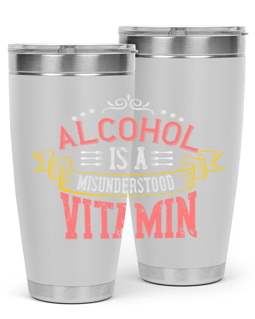 alcohol is a misunderstood vitamin 50#- cooking- Tumbler