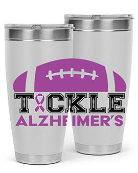 alzheimers awareness style 110#- alzheimers- Tumbler