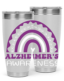 alzheimers awareness style 46#- alzheimers- Tumbler