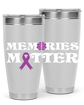 alzheimers awareness style 52#- alzheimers- Tumbler