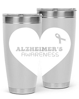 alzheimers awareness style 60#- alzheimers- Tumbler