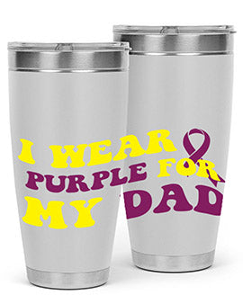 alzheimers awareness style 72#- alzheimers- Tumbler