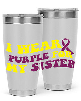 alzheimers awareness style 80#- alzheimers- Tumbler