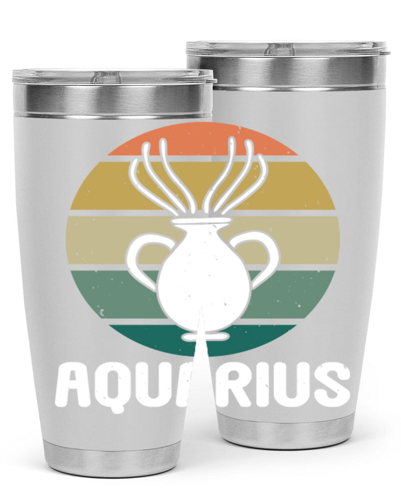 aquarius 78#- zodiac- Tumbler