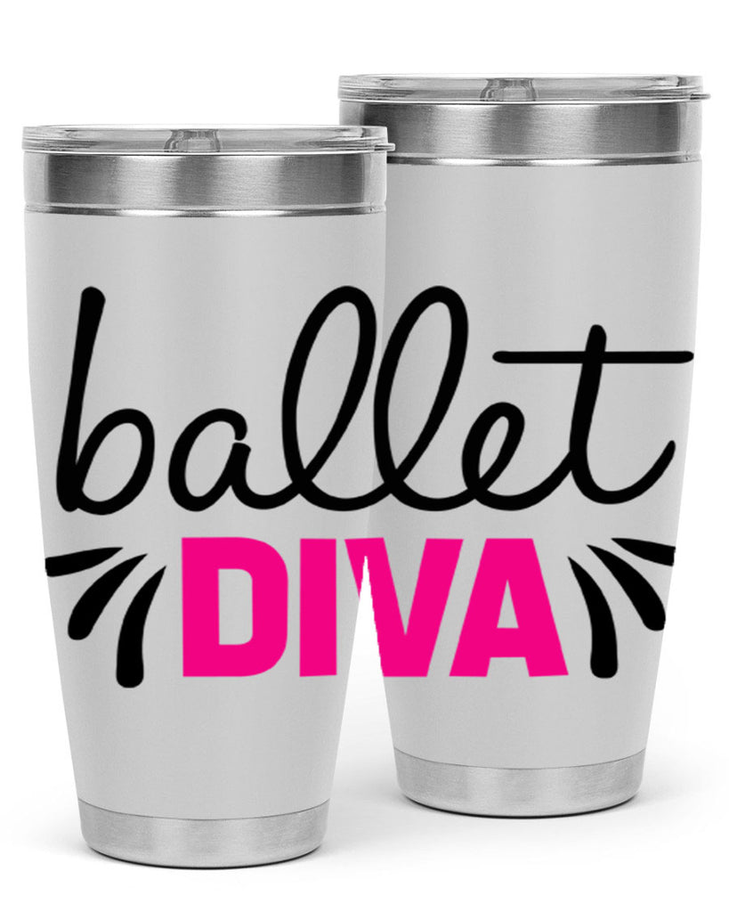 ballet diva 3#- ballet- Tumbler