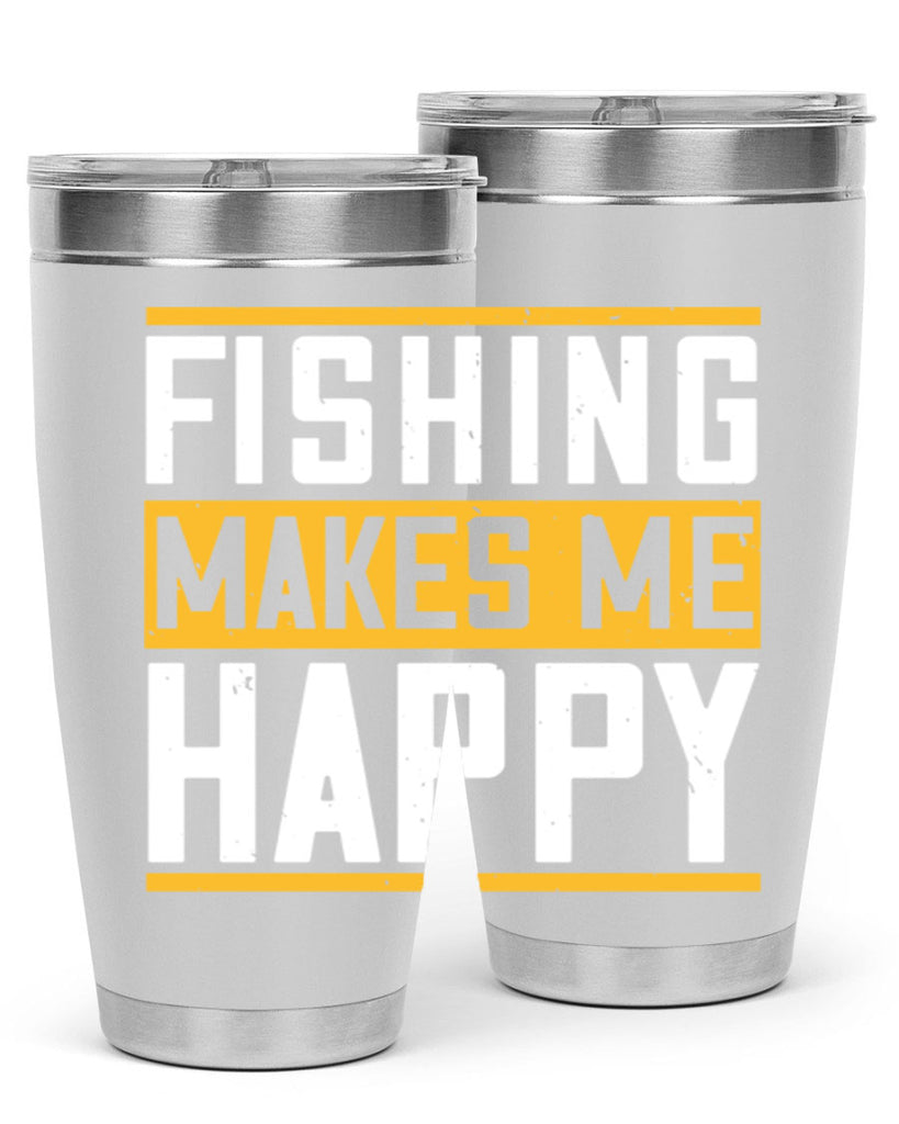 be happy and go for fishing 267#- fishing- Tumbler