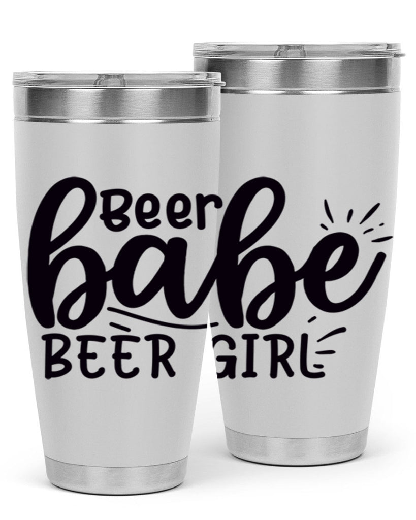 beer babe beer girl 136#- beer- Tumbler