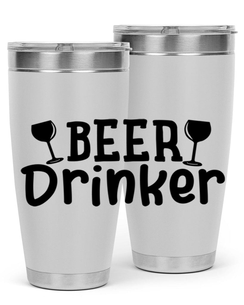 beer drinker 133#- beer- Tumbler