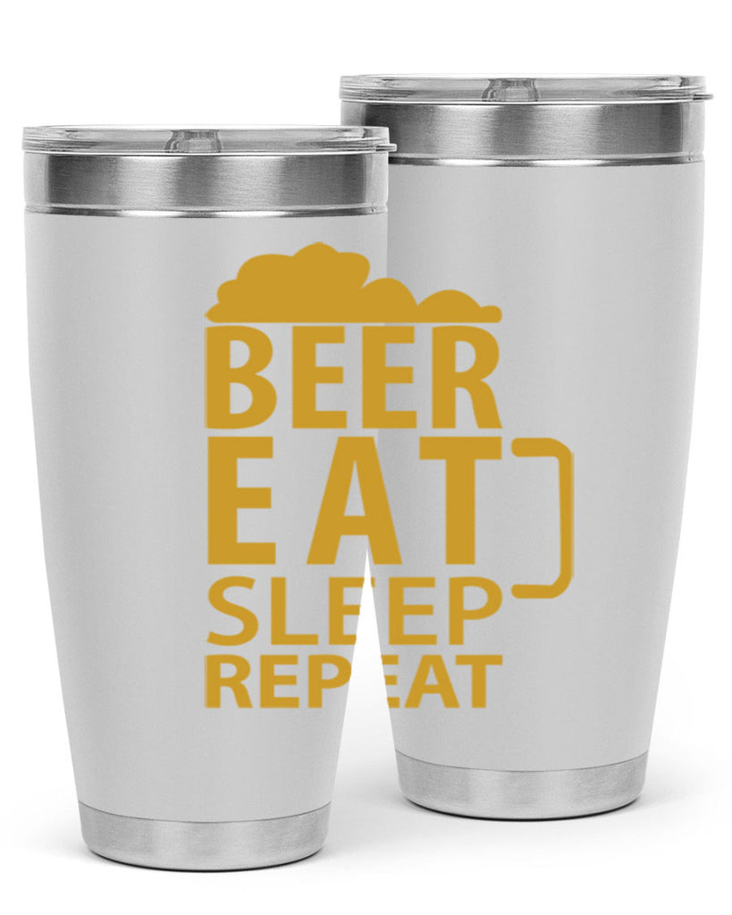 beer eat sleep 109#- beer- Tumbler