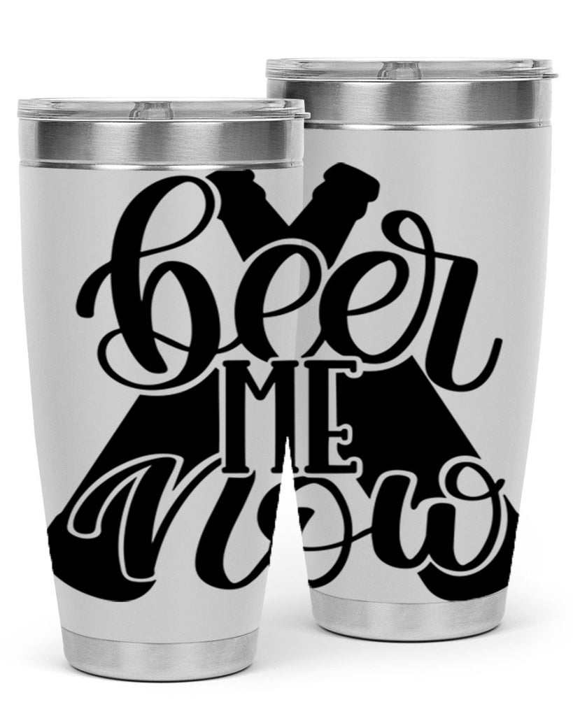 beer me now 46#- beer- Tumbler