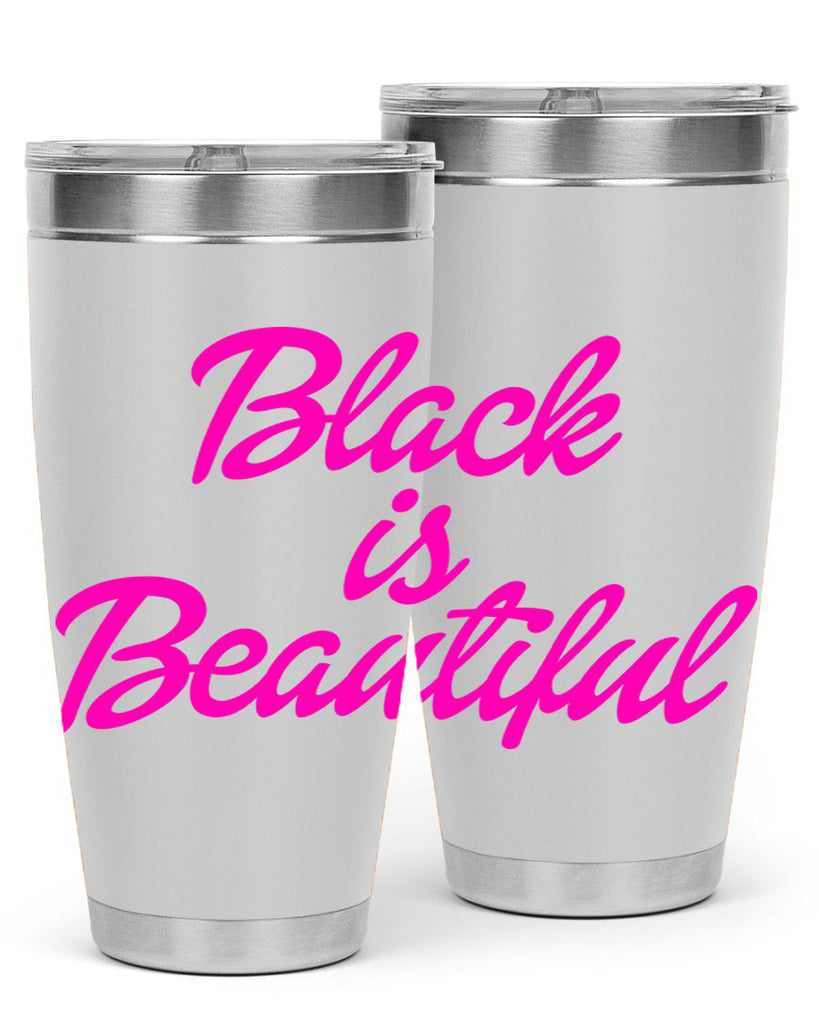 black is beautiful 200#- black words phrases- Cotton Tank