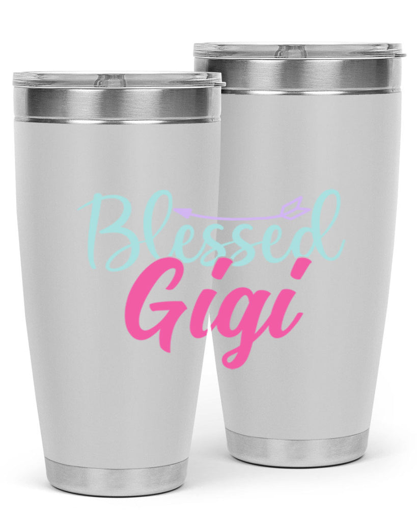 blessed gigi 65#- grandma - nana- Tumbler